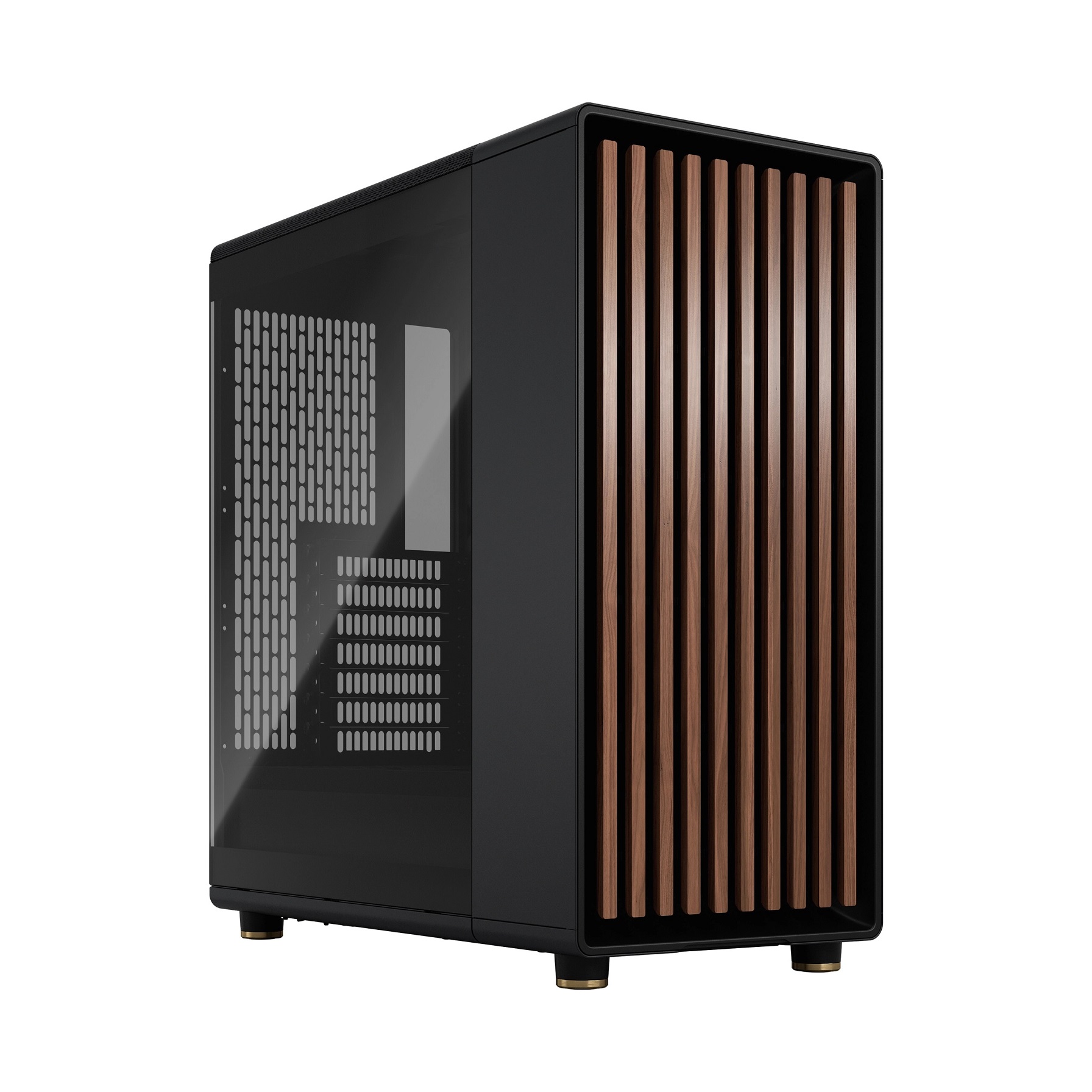 Kasë për PC Fractal Design North Charcoal, e kaftë/e zezë