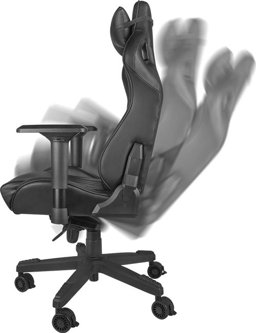 Karrige lojrash Genesis Nitro 950, ergonomike, me jastëkë memory foam, e zezë
