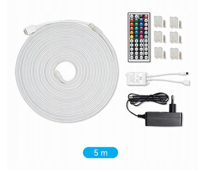 LED лента Vention PAEWJ EU, 5m, RGB, повеќебојна