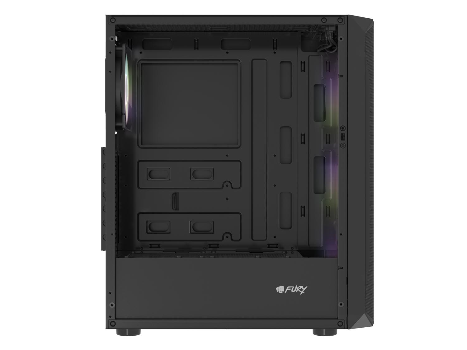 Kasë për PC Genesis Fury SHOBO, e zezë
