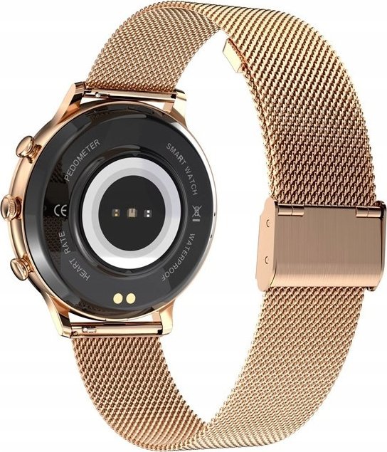 Ora inteligjente për femra Veltori VT310-1, Bluetooth, IP67, ari dhe rozë