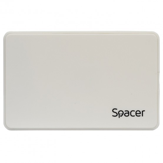 Kutizë e jashtme për disk 2.5" Rack Spacer SPR-25612W, USB 3.0, e bardhë