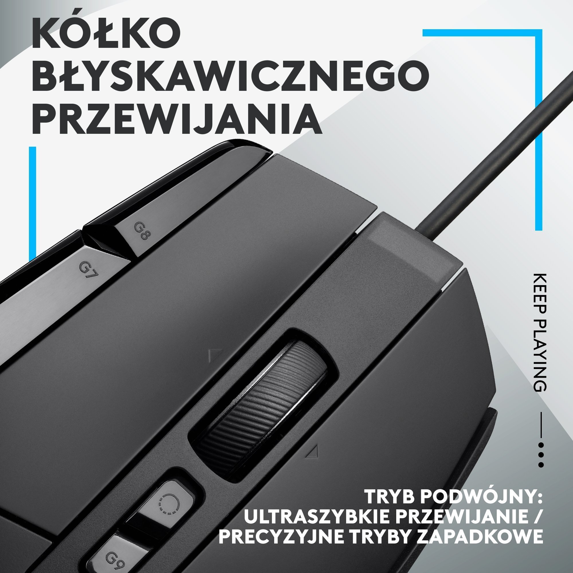 Set gaming Logitech G502 X dhe G Pro X, maus me sensor HERO, kufje me mikrofon BLUE VO!CE, i zi