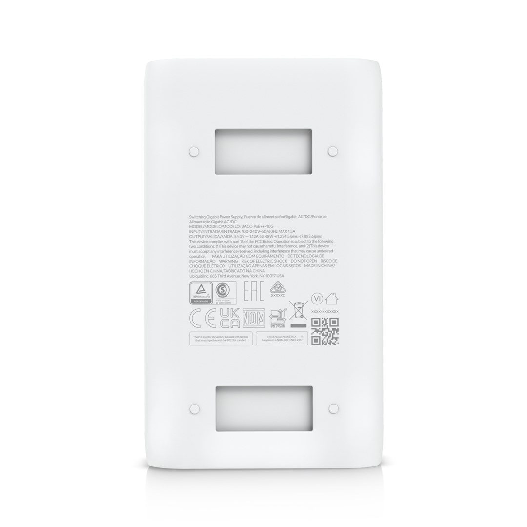 Adapter PoE Ubiquiti UACC-PoE++-10G, 10GbE, 54V, i zi