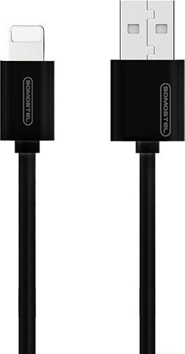 Kabllo USB në Lightning, 1.2 m, 3.1A, e zezë