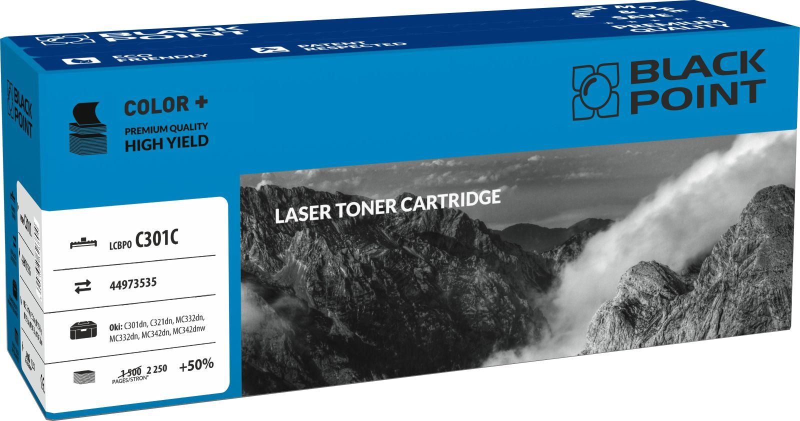 Toner zëvendësues Black Point LCBPOC301C, cyan