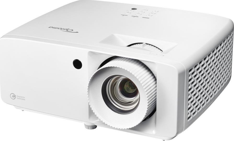 Projektor Optoma ZH450, Full HD 1080p, lazer, i bardhë