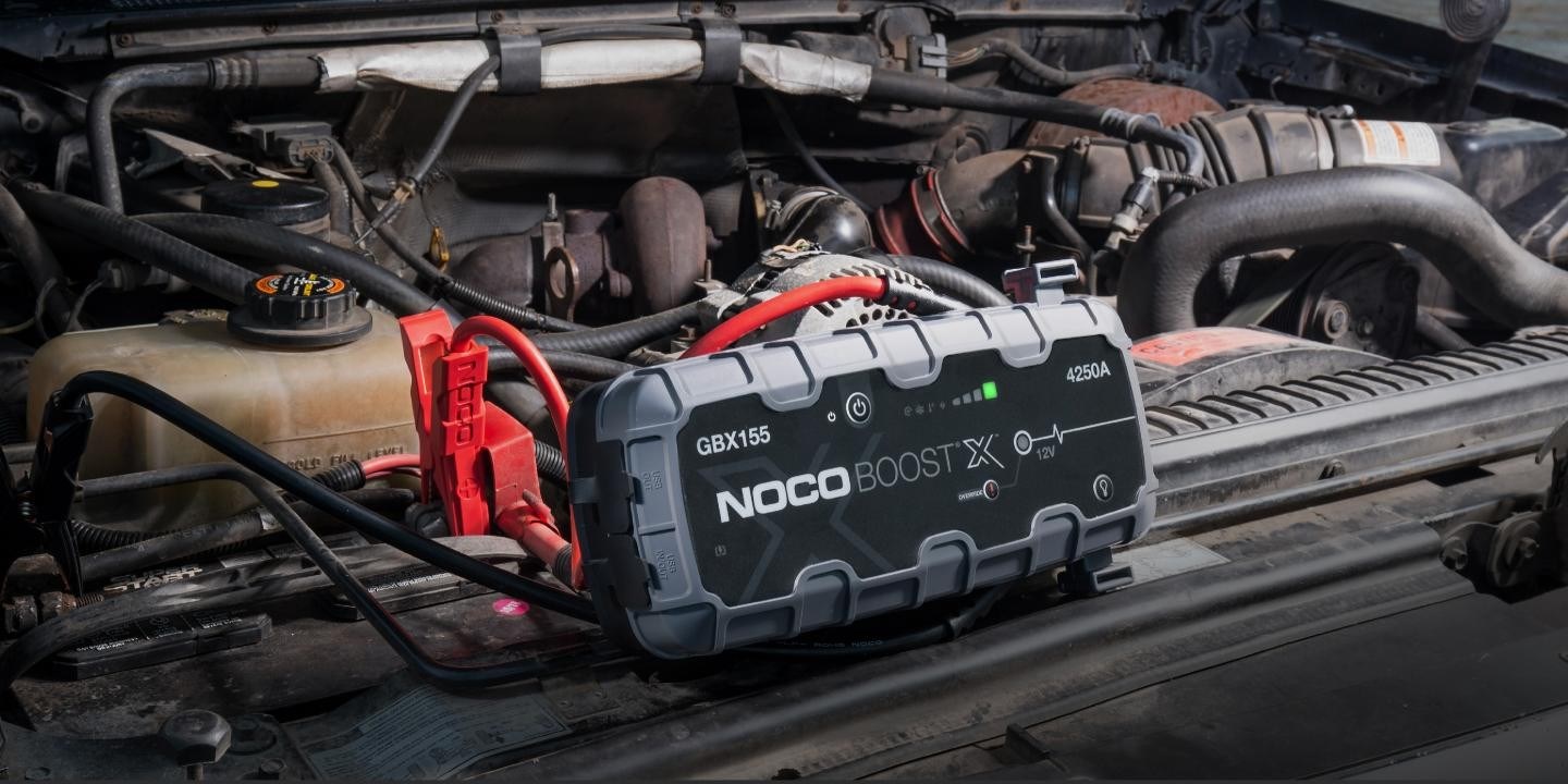 Starter baterie NOCO GBX155 Boost X, 12V, 4250A, i zi gri