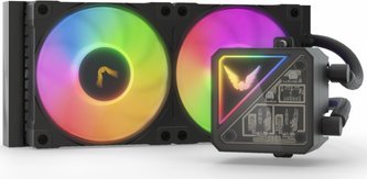 Ftohës ujor për procesor Valkyrie V240 Lite, 240 mm, all in one, i zi