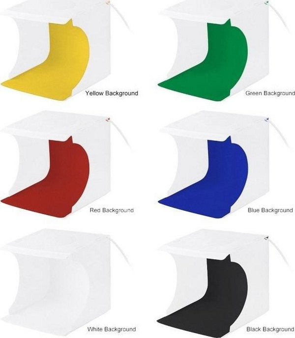 Kuti ndriçuese për fotografi Puluz 30cm PU5030, e bardhë