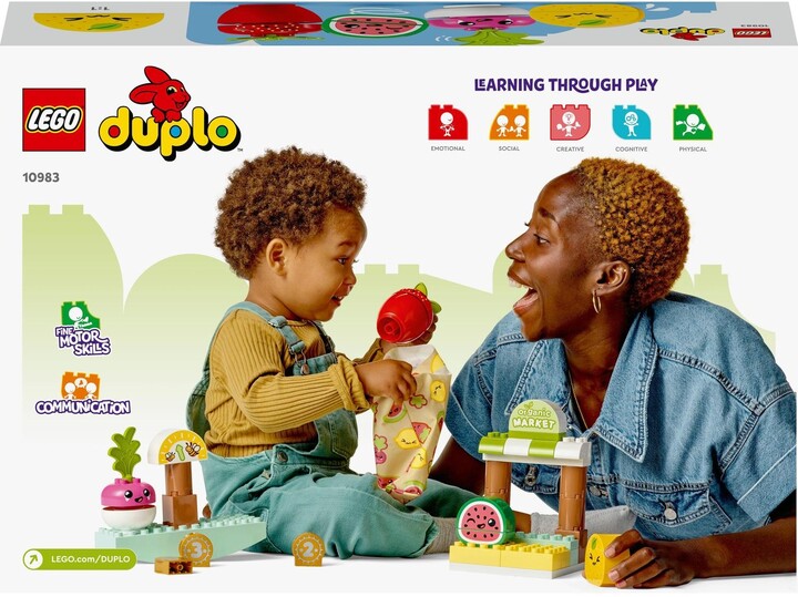 Set LEGO® DUPLO® 10983 Organic Farmers Market, 40 pjesë