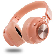 Kufje over ear Bluetooth Tellur Feel, Bluetooth 5.3, 15 orë bateri, rozë