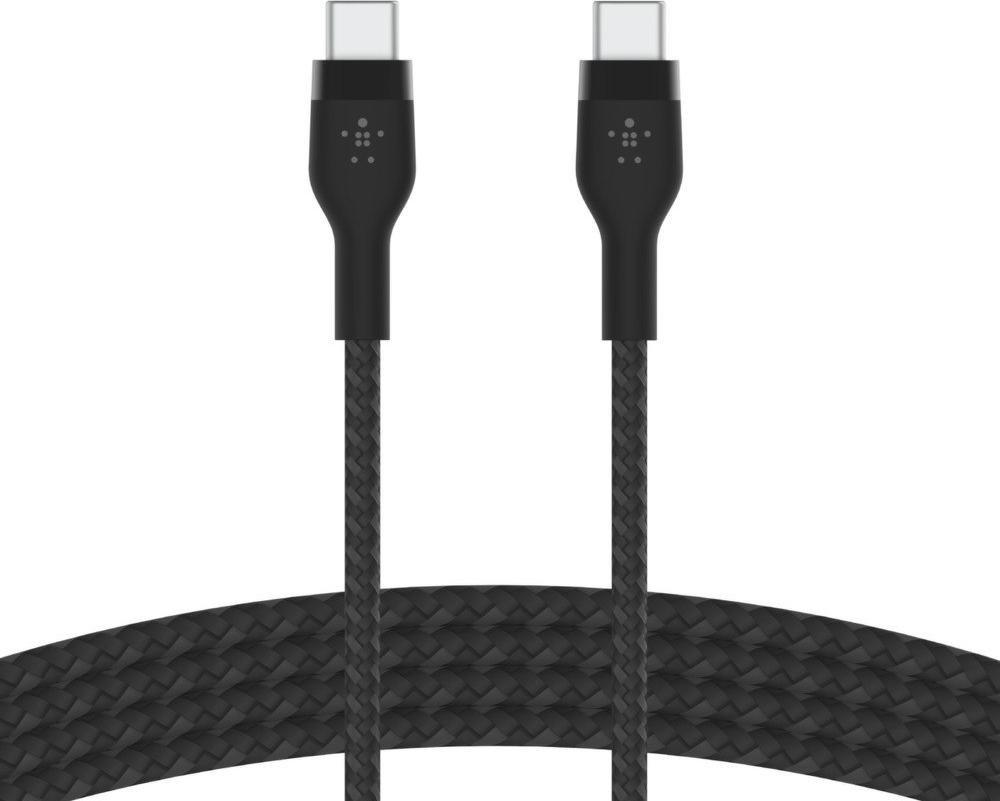 Kабел Belkin USB-C во USB-C CAB011BT2MBK, 2 m, црн