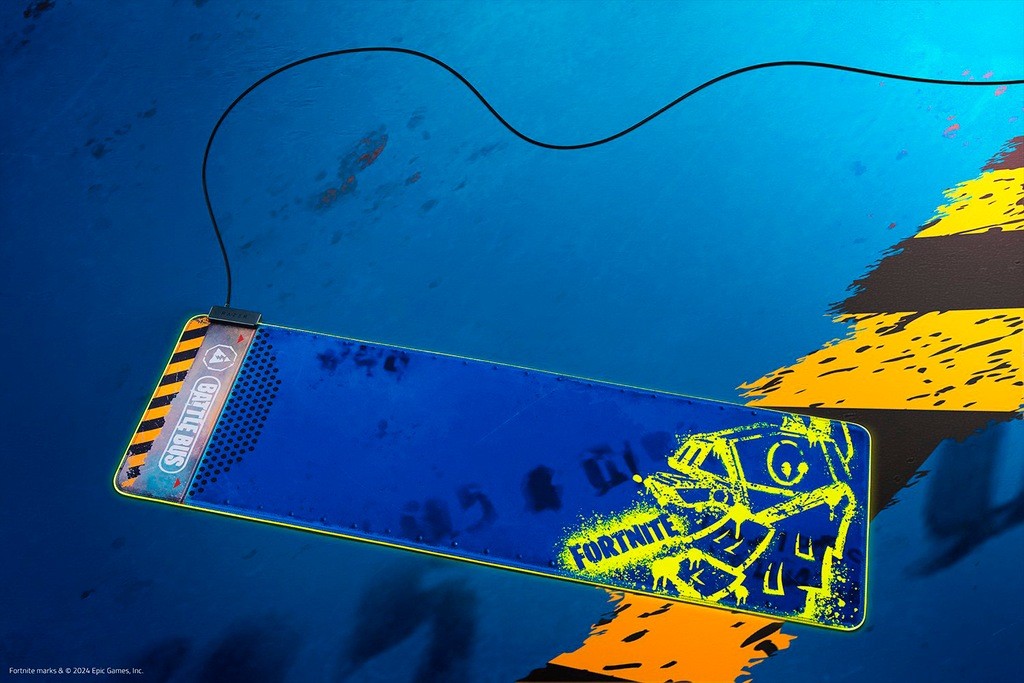 Mousepad gaming Razer Goliathus Extended Chroma Fortnite Edition, RGB, i zi