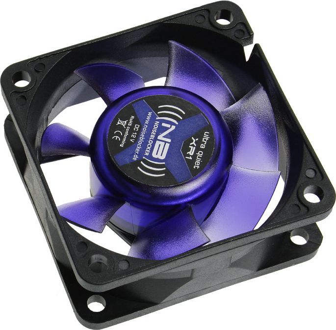 Ventilator Noiseblocker BlackSilent Fan XR1 (ITR-XR-1), 60mm, i zi / kaltër