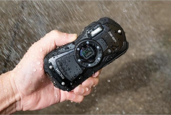 Kamerë kompakte Ricoh WG-80, 16MP CMOS, 4608 x 3456 px, e zezë