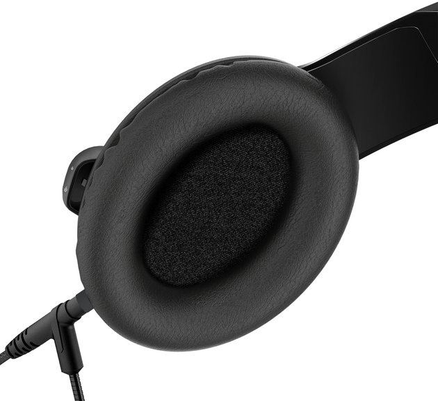 Kufje për fëmijë Mee Audio KidJamz KJ35, mikrofon boom, kufizues volum, të zeza