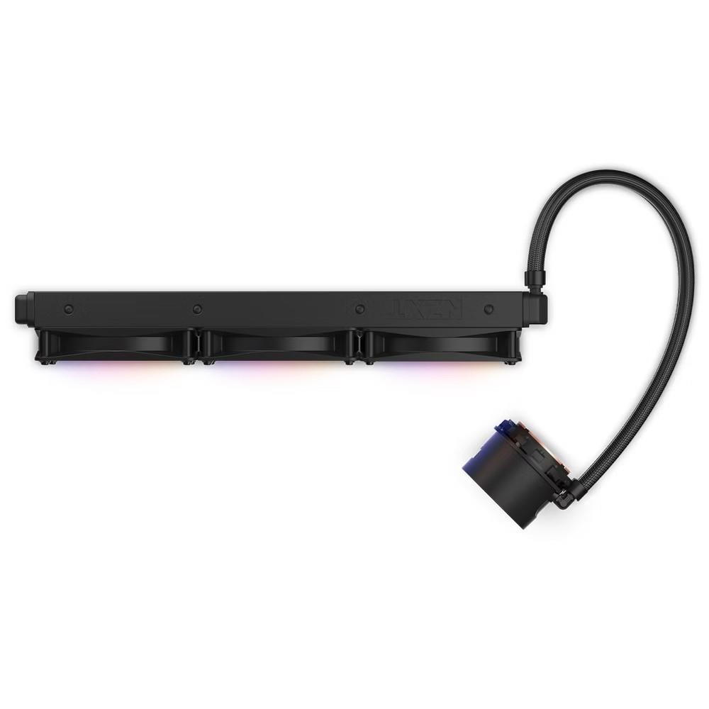 Ftohës uji për procesor NZXT Kraken 360 RGB, radiator 360 mm, ekran LCD 1.54", i zi