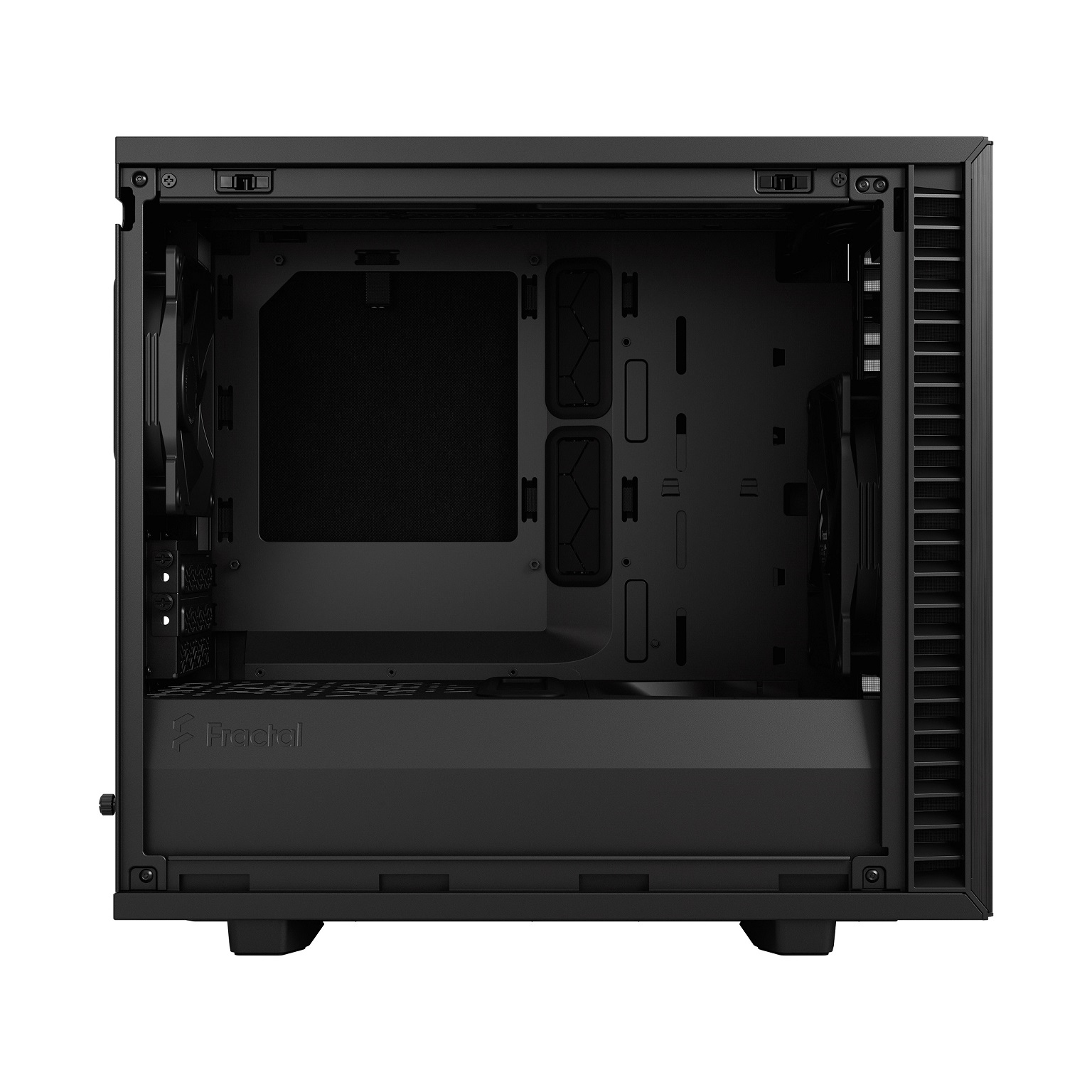 Kasë Fractal Design Define 7 Nano Black Solid, Mini ITX, e zezë