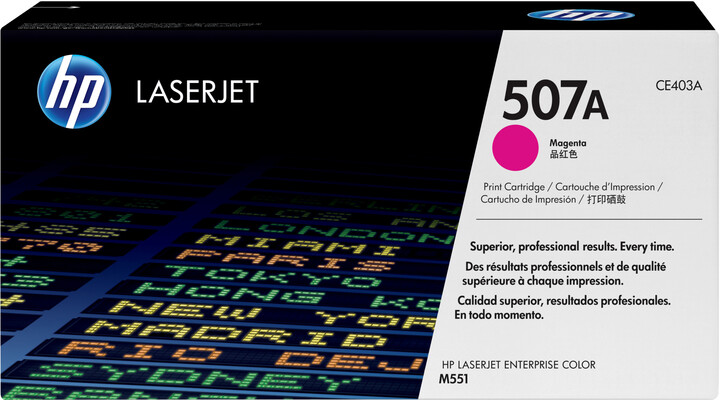 Toner HP CE403A, i purpurt