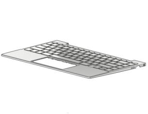 Tastierë laptopi HP L96803-BA1, layout slloven, me ndriçim, pale gold