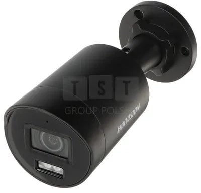 Kamerë IP Hikvision DS-2CD2086G2H-IU, 8.3MP 4K, lente 2.8mm, e zezë