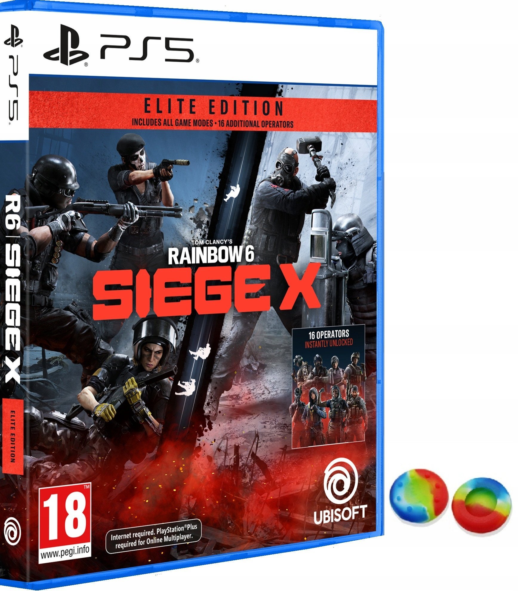 Lojë PS5 Ubisoft Tom Clancys Rainbow Six Siege X Elite Edition, Strzelanka, për shumë lojtarë