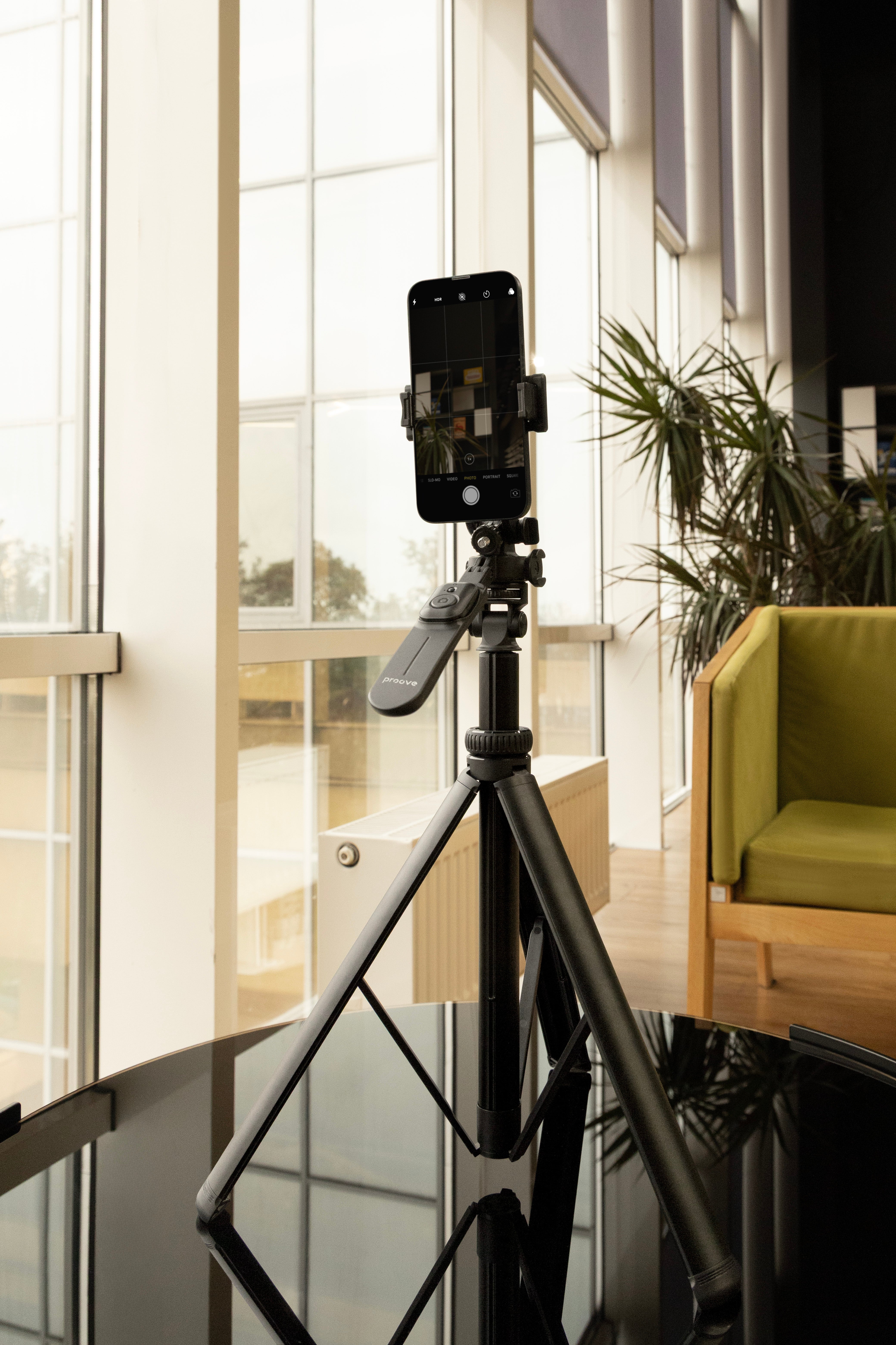 Tripod me stabilizues Proove Elevate X, 205 cm, me telekomandë, i zi