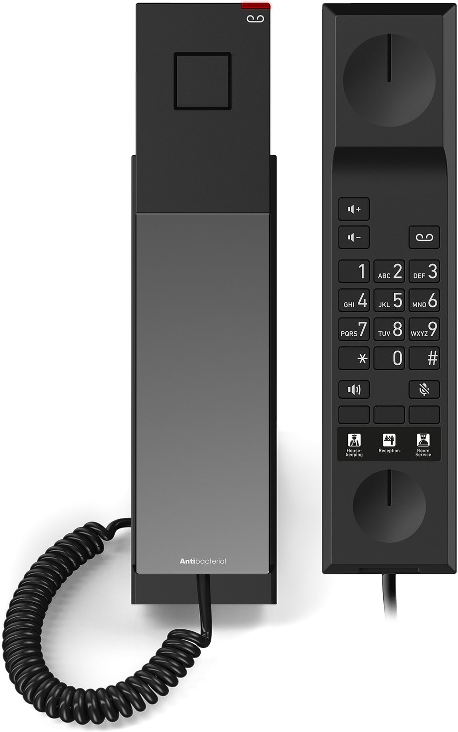Telefon fiks Snom HD300A, IP, antibakterial, i zi
