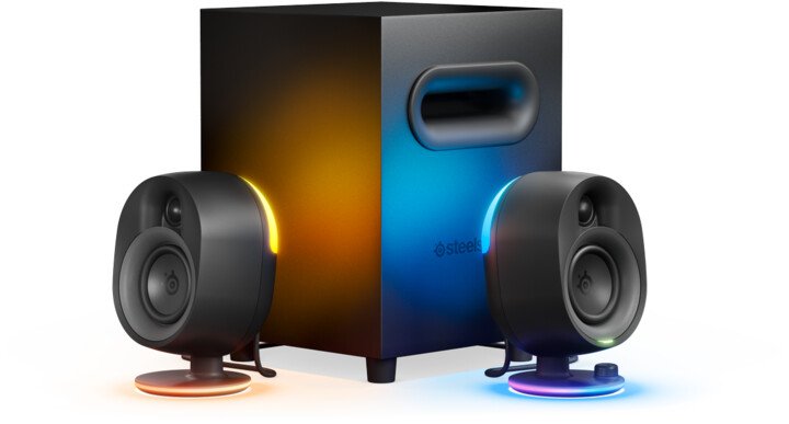 Altoparlantë SteelSeries Arena 7, 2.1, të zi