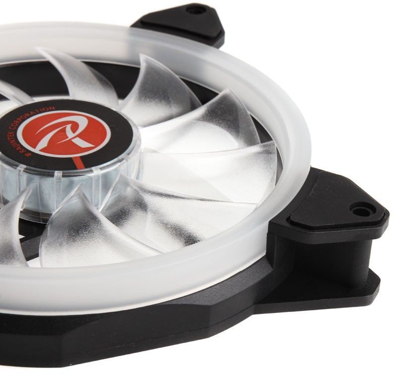 Ventilatorë PC Raijintek Iris 14 Rainbow RGB, 140mm, PWM, paketim 2 copë