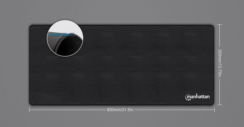 Mousepad Manhattan, XXL, 350 x 800 x 3 mm, i zi