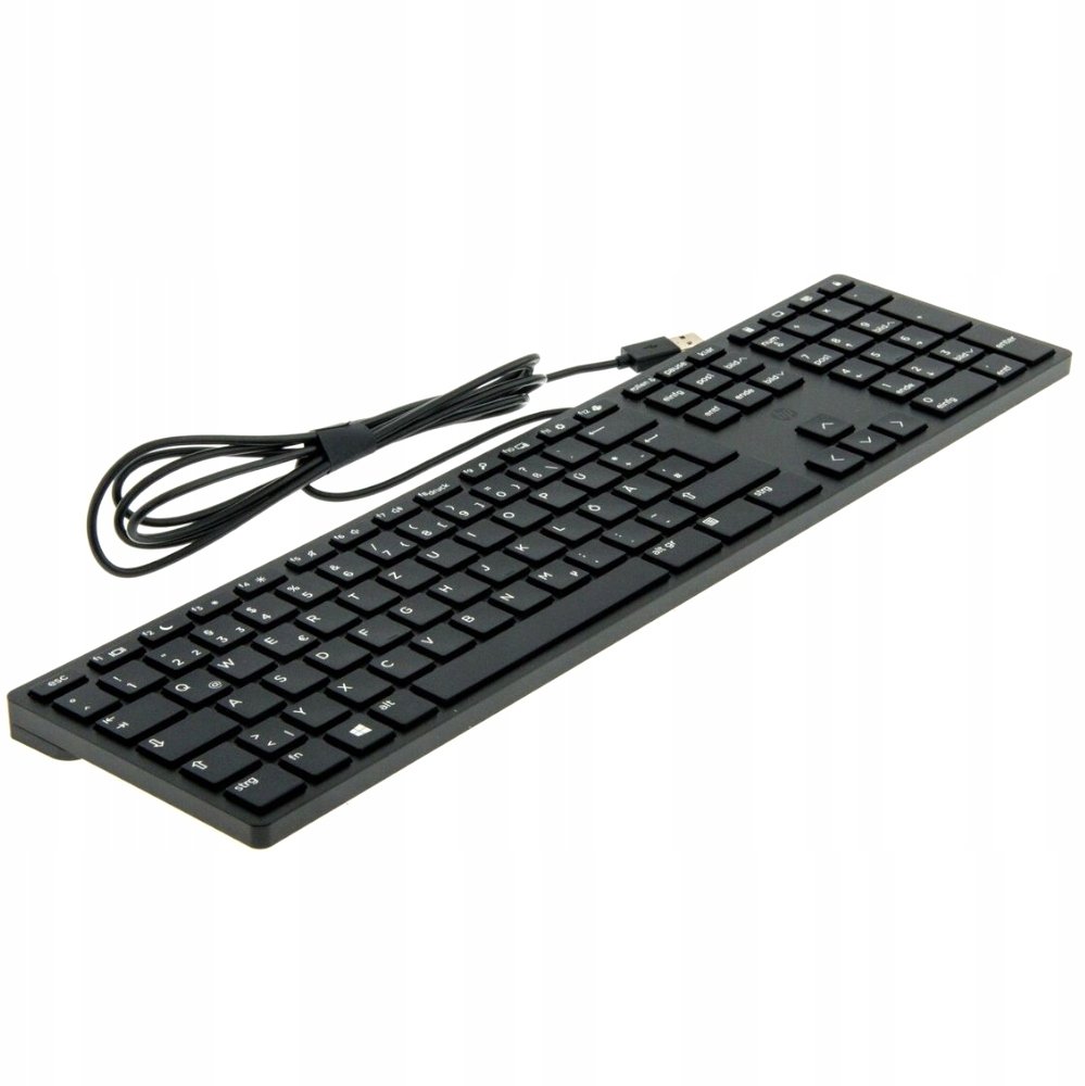 Tastierë HP Wired USB Desktop, me kabllo, USB, e zezë