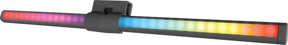 Llambë LED për monitor Savio LB-01, USB, RGB, e zezë