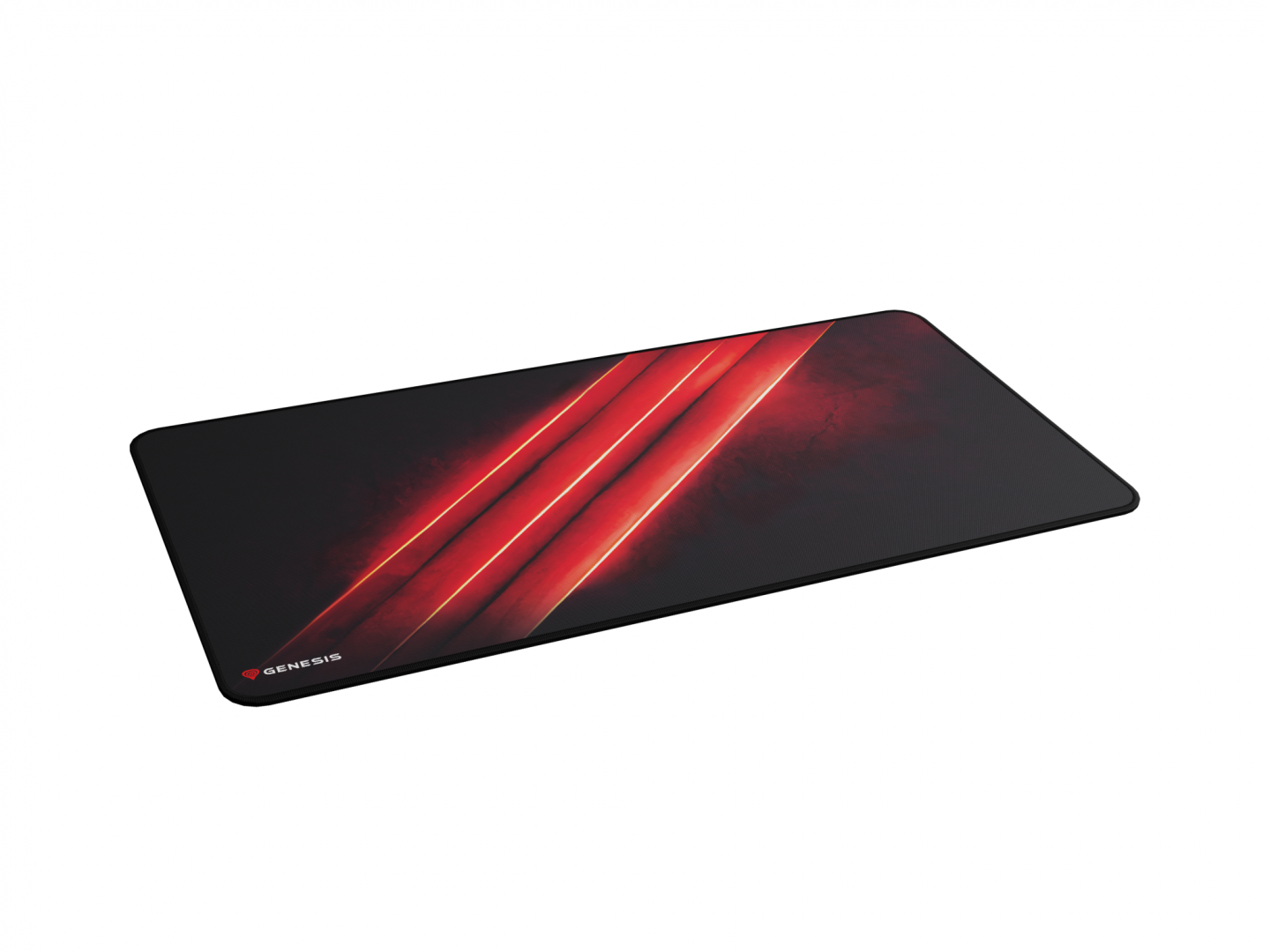 Mousepad Genesis Carbon 500 MAXI FLASH G2, 900 x 450 mm, sipërfaqe SPEED, i zi
