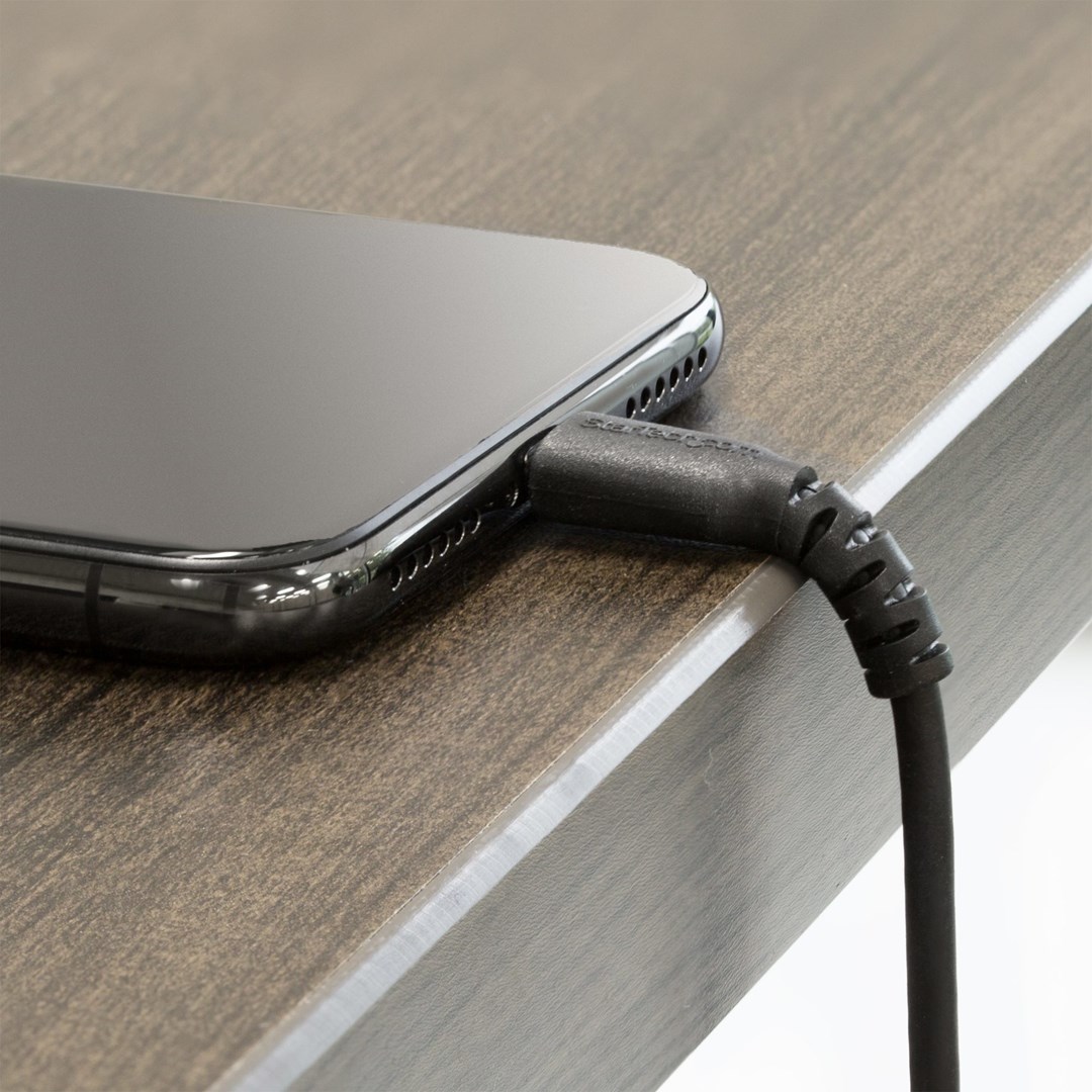 Kabllo karikimi StarTech.com USB-A në Lightning, 2m, Apple MFi Certified, e zezë