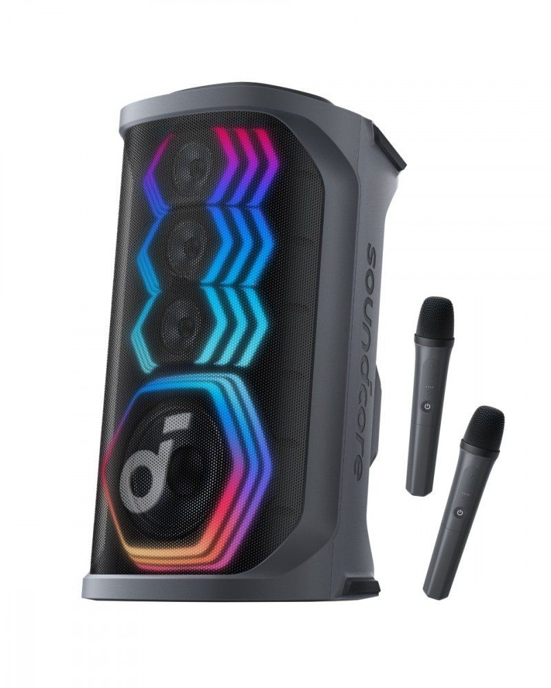 Kutizë zanore Soundcore Rave 3S, 200W, party, e zezë