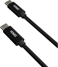 Kabllo YENKEE YCU C103 BK USB-C, 60W, 3m, e zezë