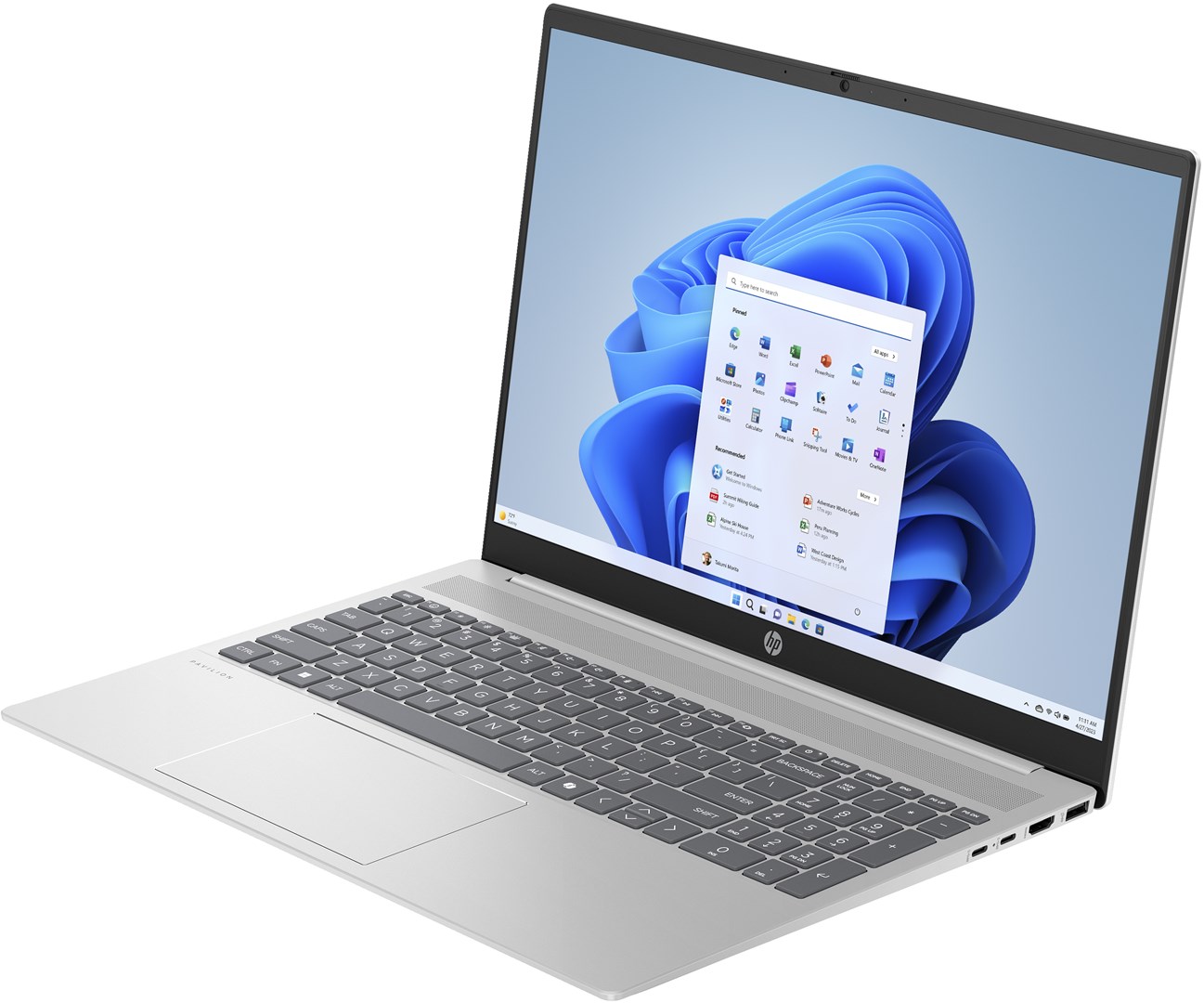 Laptop HP Pavilion 16-af0006nw, 16", Intel 125U, 16 GB RAM, 512 GB SSD, i argjendtë