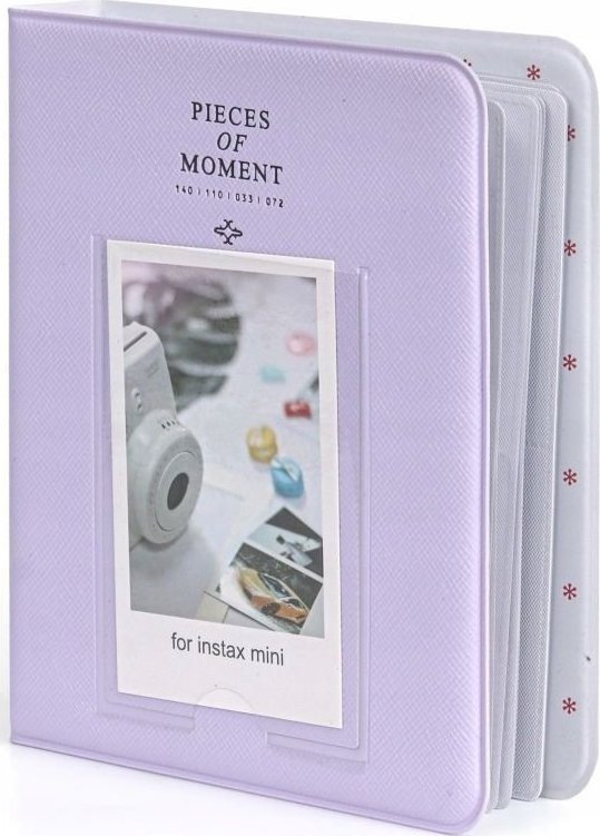 Албум за фотографии LoveInstant Instant Photo Album SB7692, 64 фотографии, виолетова пастел
