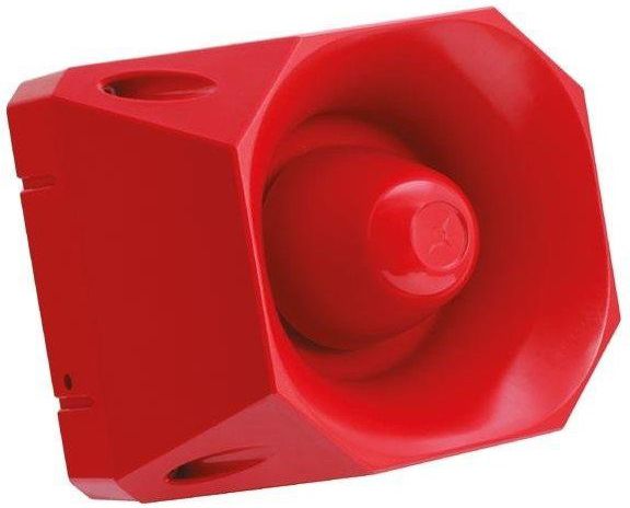 Pajisje akustike Eaton Asserta 7011124FUL-0012X, 24V DC, IP66, e kuqe