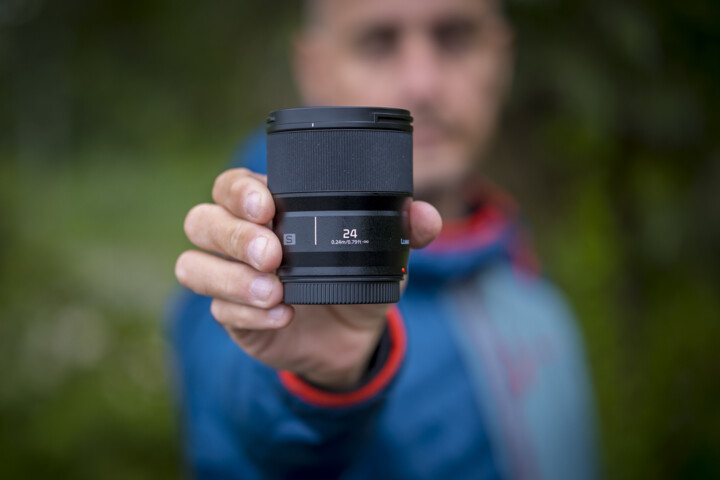 Lente Panasonic Lumix S 24mm f / 1.8