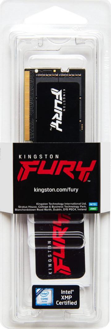 Memorie operative Kingston Fury Impact, SODIMM, DDR5, 32GB, 4800MHz, CL38