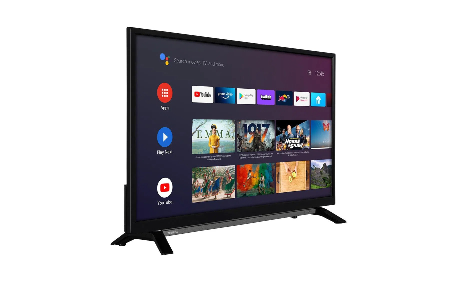 Televizor Toshiba 43LA2063DG, 43", LED, Full HD, Smart, Android