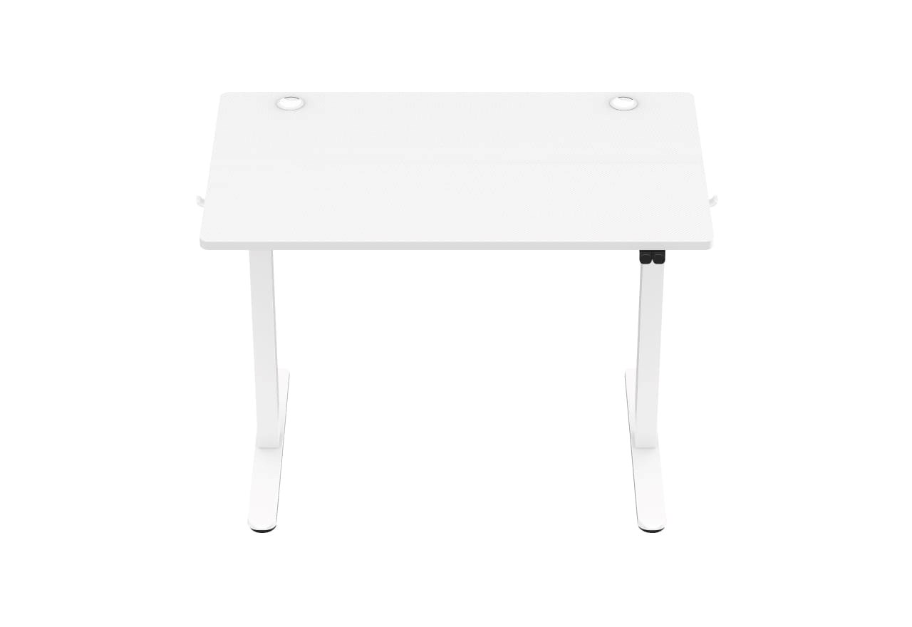 Tavolinë elektrike Huzaro Hero 7.9, 100 x 60 cm, lartësi e rregullueshme, e bardhë