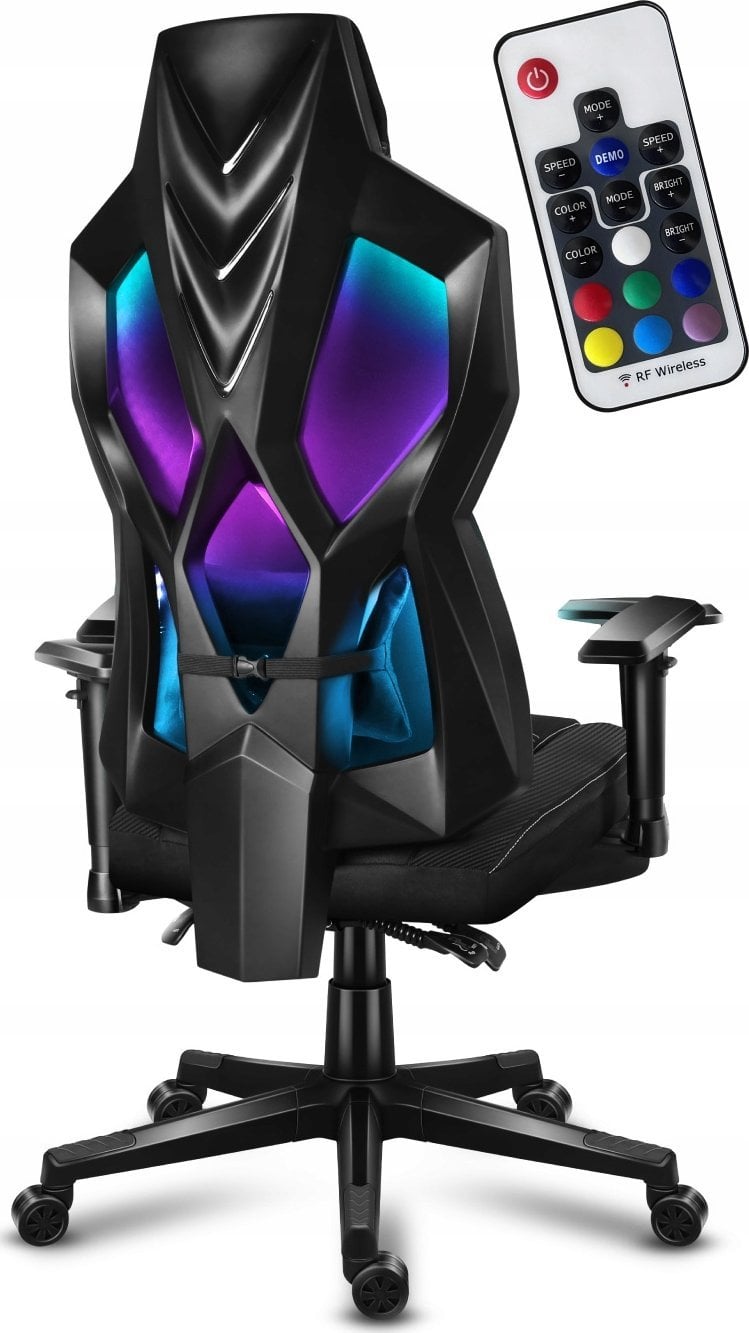 Karrige gaming Huzaro Combat 6.2, RGB, deri 140 kg, e zezë