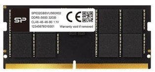 Memorie RAM laptopi Silicon Power SODIMM DDR5, 16GB, 5600MHz, e zezë