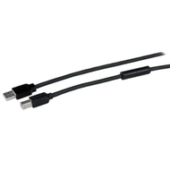 Кабел за печатач USB-A во USB-B StarTech.com, 15m, црн