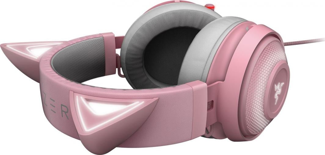 Kufje Razer Kraken Kitty Edition, rozë