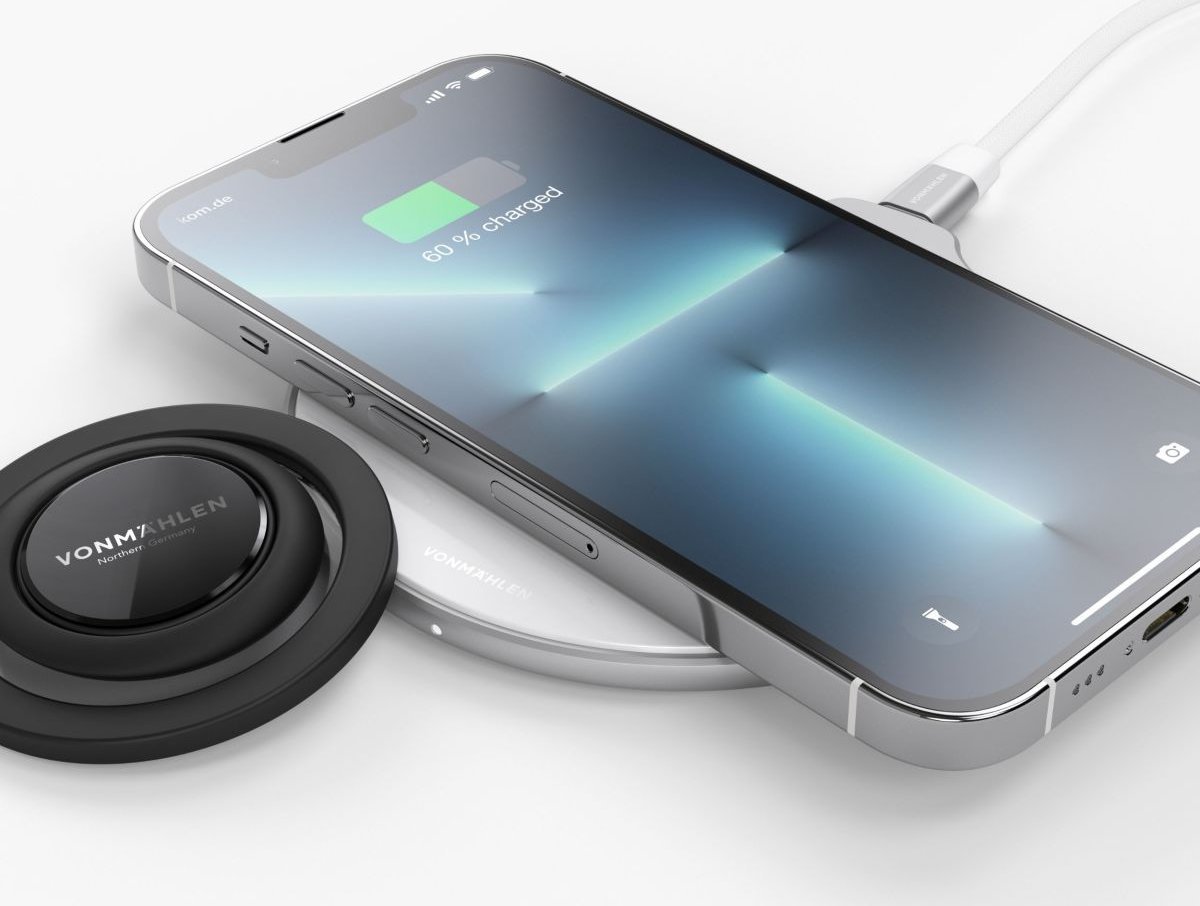 Mbajtës magnetik për smartphone VONMÄHLEN Backflip Mag, me unazë gishti, kompatibil me MagSafe, i zi